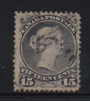 Canada #30c VF Used Lightly Cancelled