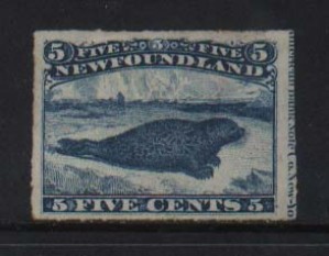 Newfoundland #40 VF Mint With Full Imprint