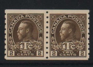 Canada #MR7 NH Mint Pair