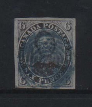 Canada #2 VF Used With Ideal Blue Target Cancel **With Cert.**