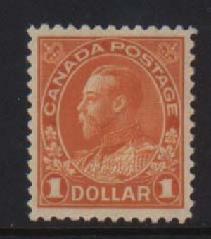 Canada #122 XF/NH  **With Certificate**