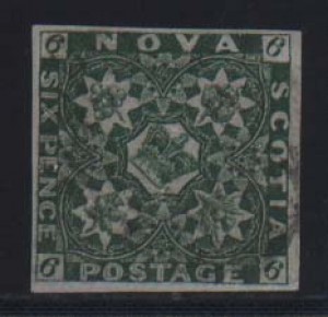 Nova Scotia #5 XF Used Rare Classic