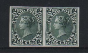 Canada #20TCii(v) VF Proof Pair **With Certificate**