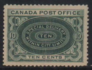 Canada #E1a NH Mint Superb Gem **With Certificate**