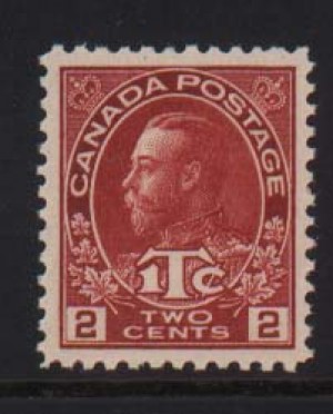 Canada #MR3a XF/NH Gem  **With Certificate**