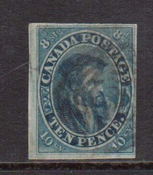 Canada #7a VF Used  **With Certificate**