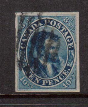 Canada #7a XF Used **With Certificate**
