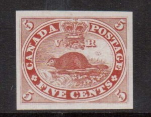Canada #15P XF Plate Proof On India Paper