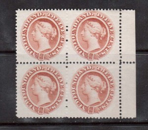Newfoundland #28 XF/NH Block **With Certificate**