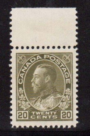 Canada #119 XF/NH Gem **With Certificate**