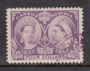 Canada #64 Used Superb Gem **With Certificate**