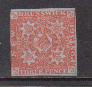 New Brunswick #1 Mint **With Certificate**