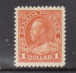 Canada #122 XF/NH Gem **With Certificate**
