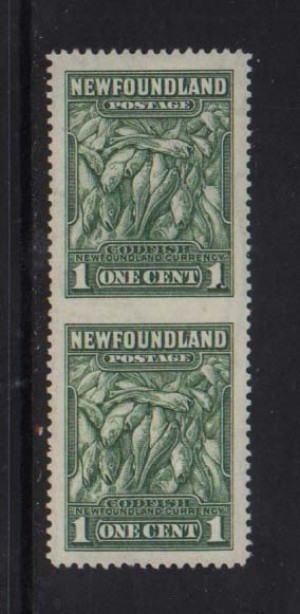 Newfoundland #183c XF Mint Imperf Between Pair  *With Cert.*