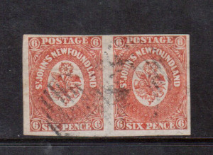 Newfoundland #13 VF Used Pair **With Certificate**