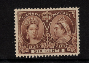 Canada #55 XF/NH Gem **With Certificate**