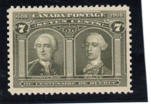 Canada #100 XF/NH **With Certificate**
