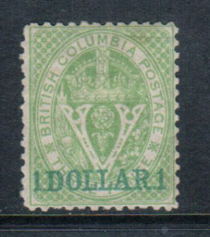 British Columbia #18 XF Mint **With Certificate**