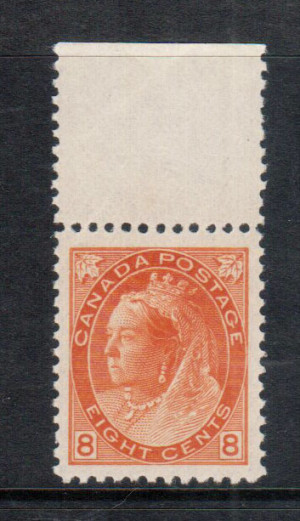 Canada #82 XF/NH Gem **With Certificate**
