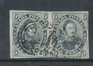 Canada #5 VF Used Pair **With Certificate**