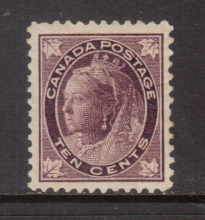 Canada #73ii VF/NH **With Certificate**
