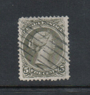 Canada #26iv XF Used Gem **With Certificate**