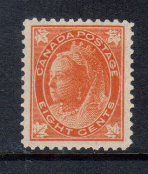 Canada #72 VF/NH **With Certificate**