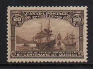 Canada #103 NH Mint **With Certificate**