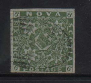 Nova Scotia #4 XF Used Gem  **With Certificate**