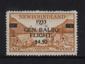 Newfoundland #C18 VF/NH