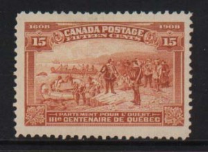 Canada #102 Mint Superb Gem