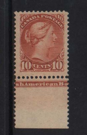 Canada #45 XF/NH Gem **With Certificate**