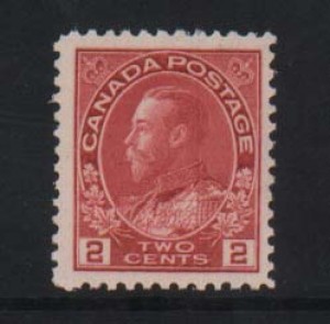 Canada #106b VF/NH  **With Certificate**