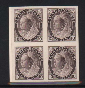 Canada #83P XF Mint Proof Block Of Four