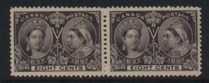 Canada #56 XF/NH Gem Pair  **With Certificate**