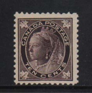 Canada #73ii VF/NH  **With Certificate**