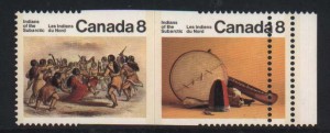 Canada #575b XF/NH Imperforate Between Pair