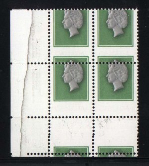 Canada #789d Mint XF/NH LL Rare Error Block *With Cert.*