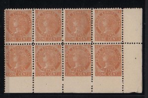 Prince Edward Island #11v VF/NH Imperf A Bottom Block