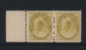 Canada #81 NH Mint Superb Gem Pair **With Certificate**
