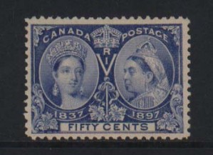 Canada #60i XF/NH Gem  **With Certificate**
