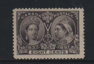 Canada #56 XF/NH Jumbo **With Certificate**