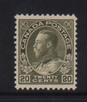 Canada #119 VF/NH  **With Certificate**