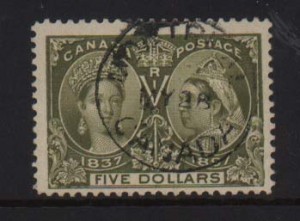 Canada #65 Used With Montreal CDS Cancel  **With Certificate**