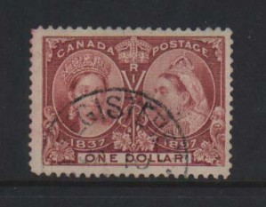 Canada #61 XF Used  **With Certificate**