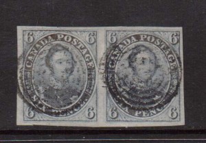 Canada #2 XF Used Gem Pair **With Three Certificates**