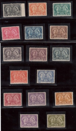 Canada #50 - #65 VF Mint Jubilee Set