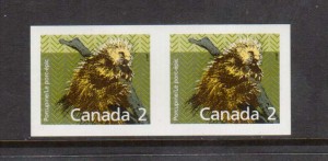 Canada #1156ii XF/NH Imperforate Pair