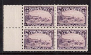 Canada #101 XF/NH Magnificent Block **With Certificate**