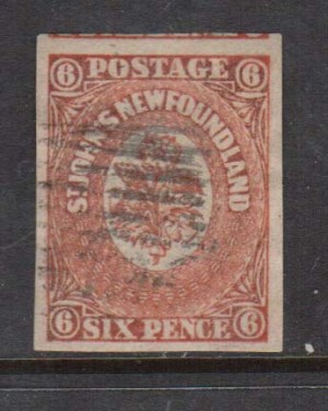 Newfoundland #13 Used  **With Certificate**